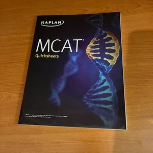 NWOT Kaplan MCAT quicksheets book